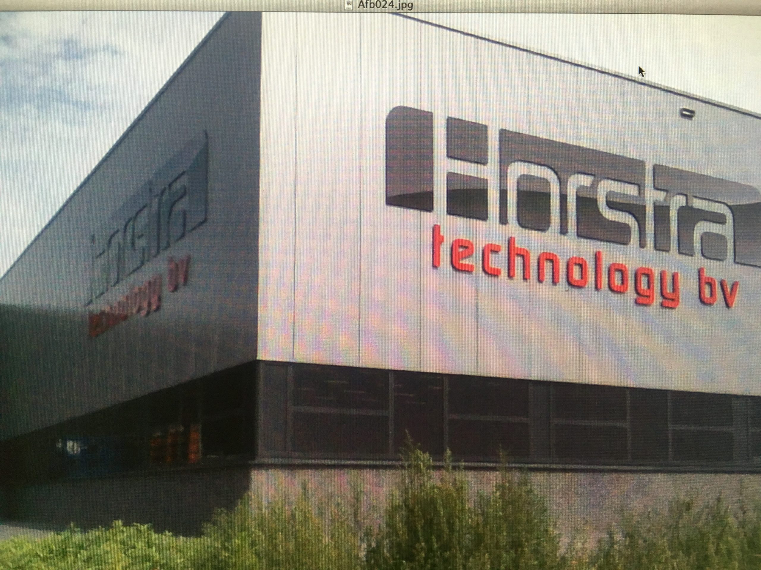 Horstra technology gevelreclame